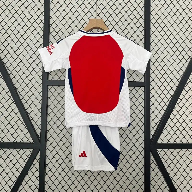 Arsenal Home 24/25 Kids Home Kit Set