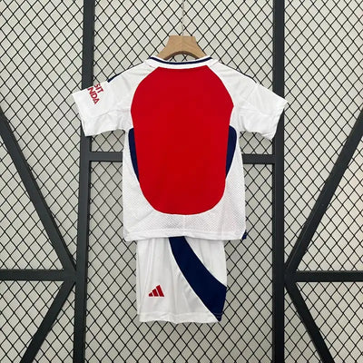 Arsenal Home 24/25 Kids Home Kit Set